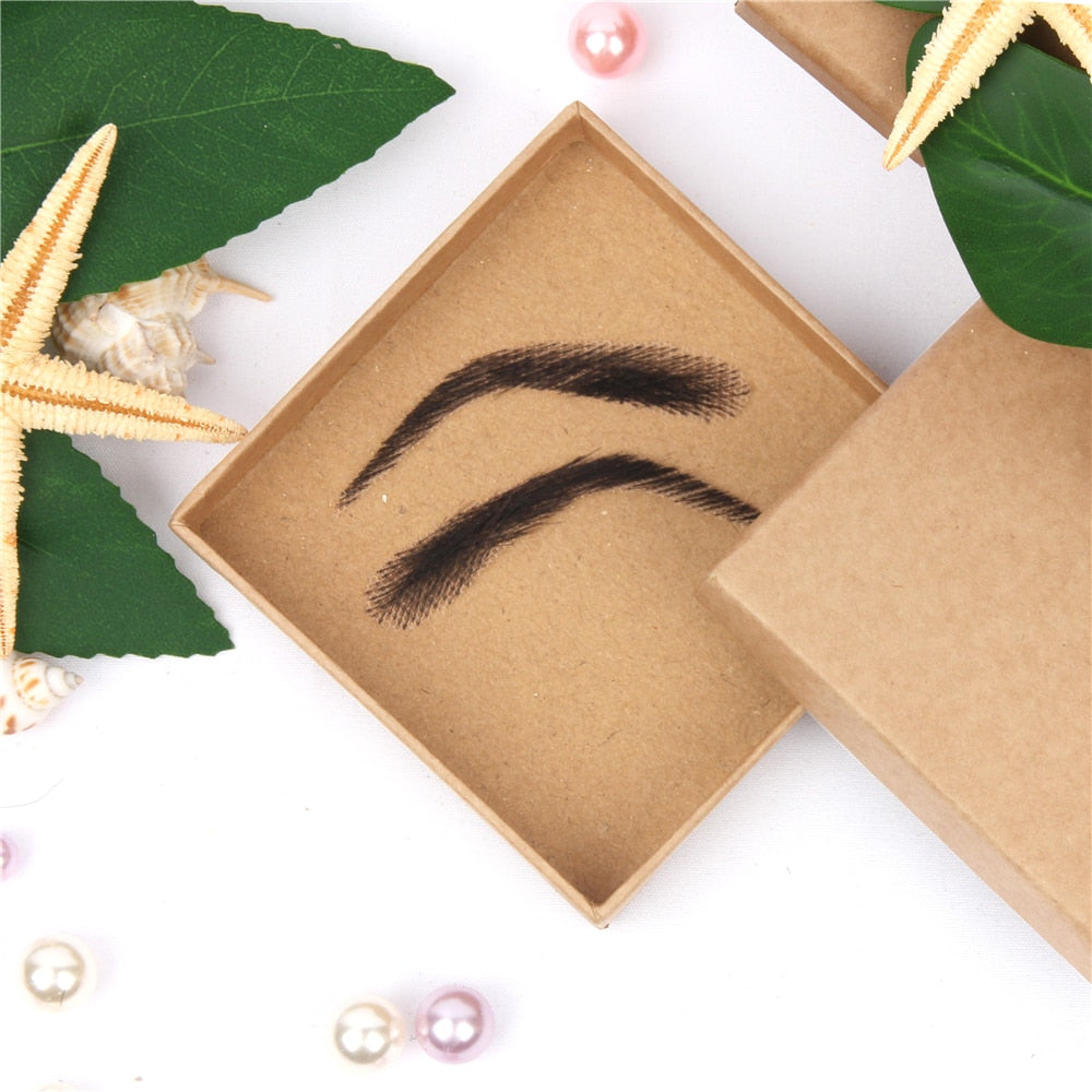 Peluca para cejas con estilo