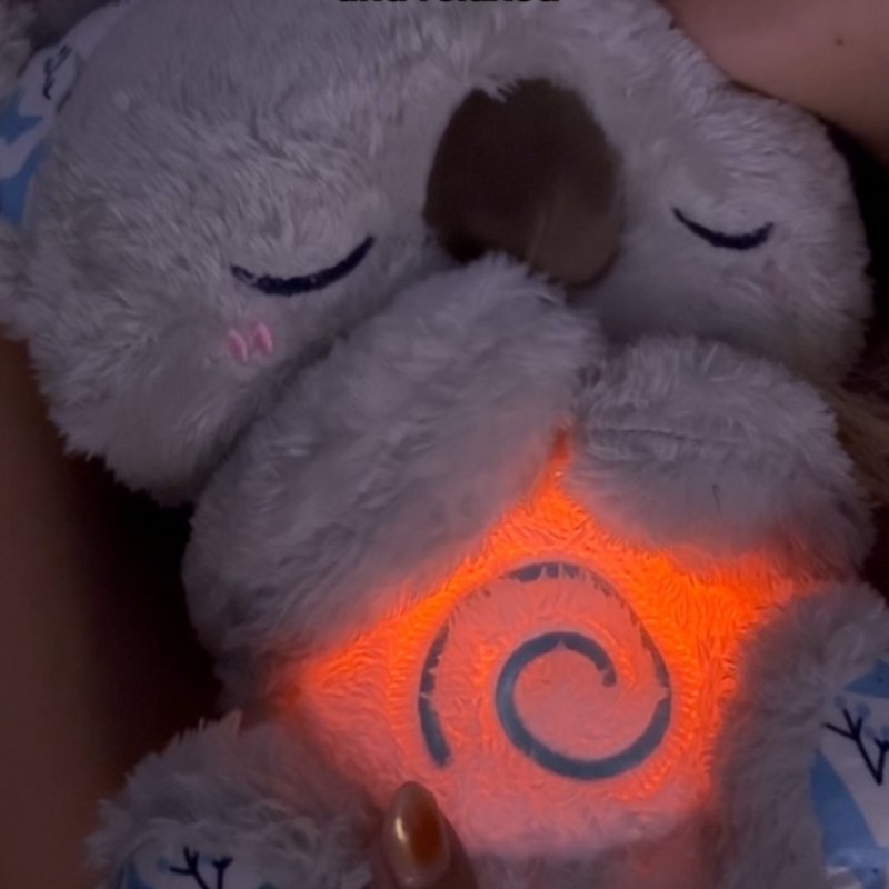 Peluche de koala interactivo para dormir – ritmo respiratorio natural para una sensación de seguridad