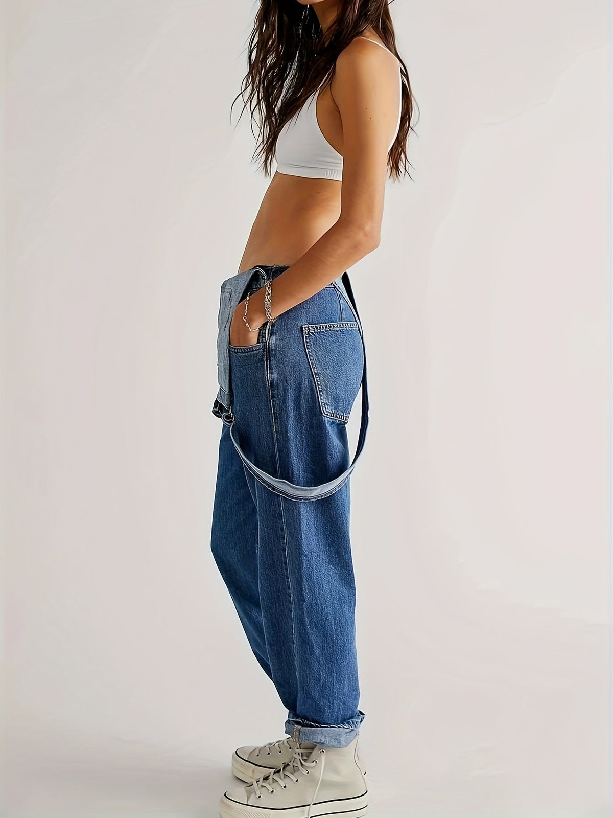Peto denim para mujer – casual y estiloso para primavera, verano y otoño