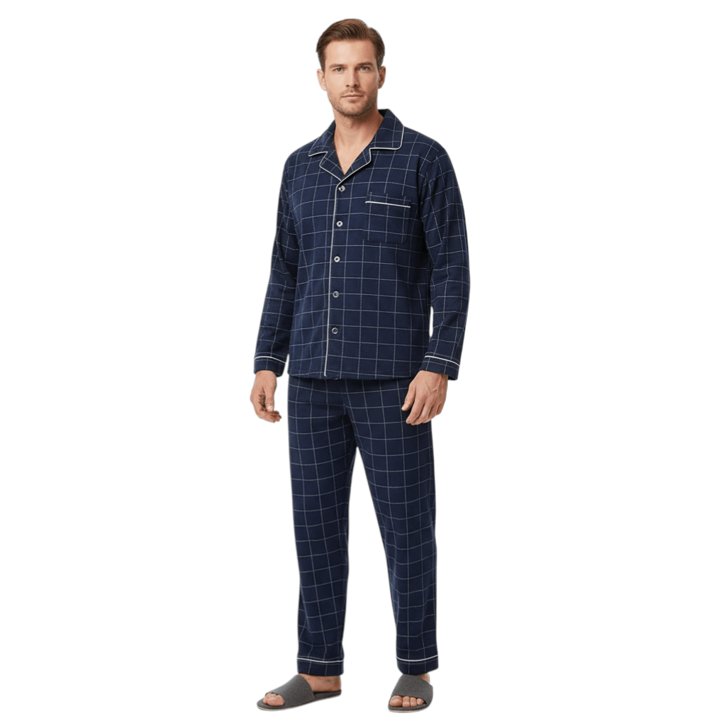 Pijama de hombre estilo clásico