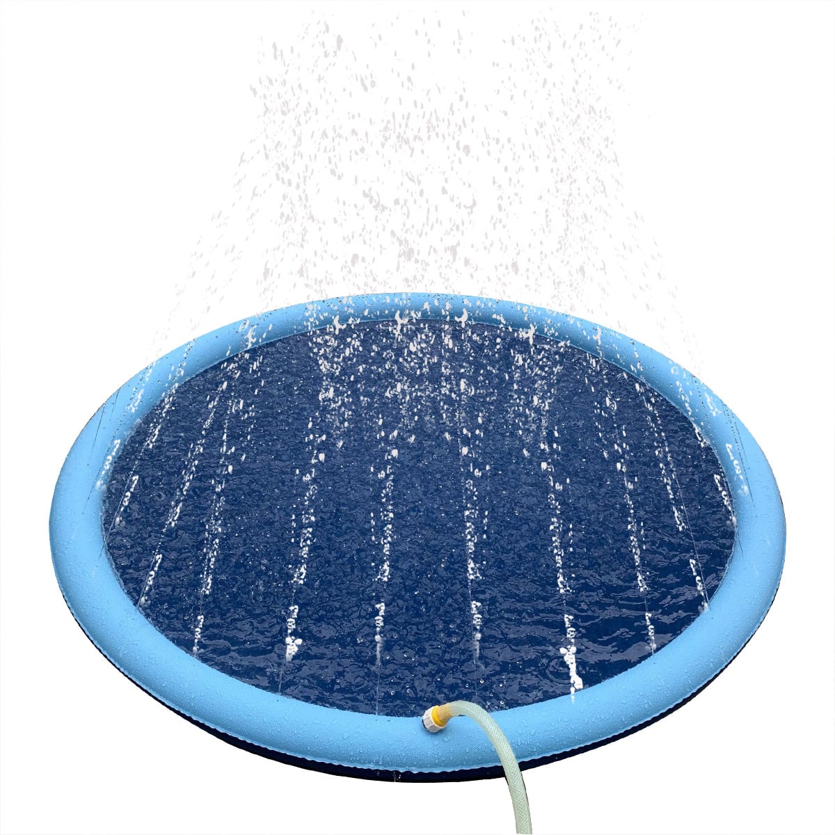 Piscina para perros con aspersor de agua (disponible en tamaños para perros grandes y pequeños)
