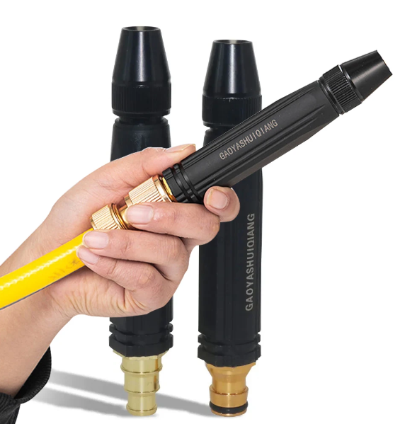 Pistola de riego para jardín de alta presión para exteriores con ajustes de limpieza flexibles