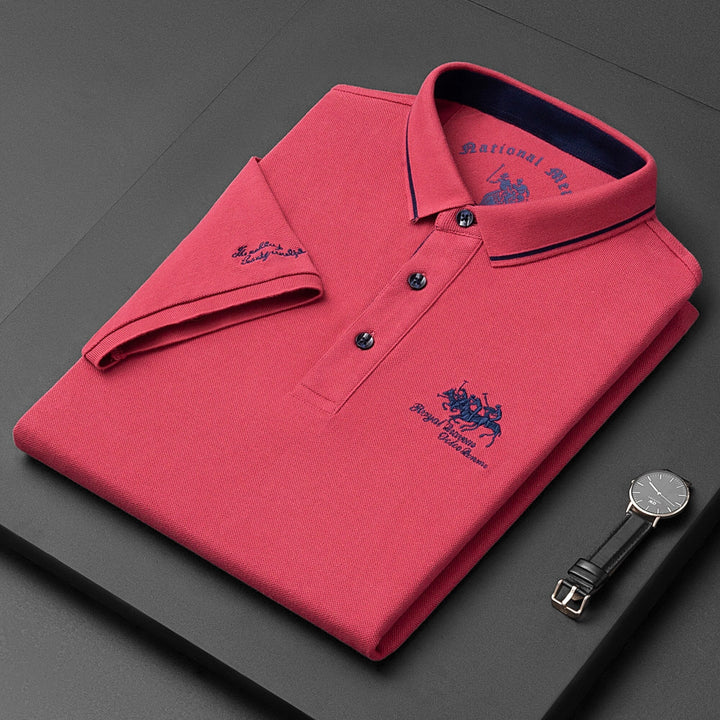 Polo Camiseta | Emblema de Lujo | Moda Hombre