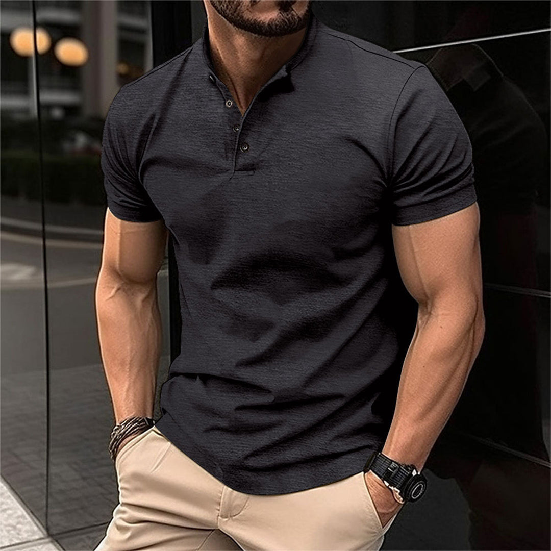 Polo Henley para hombre