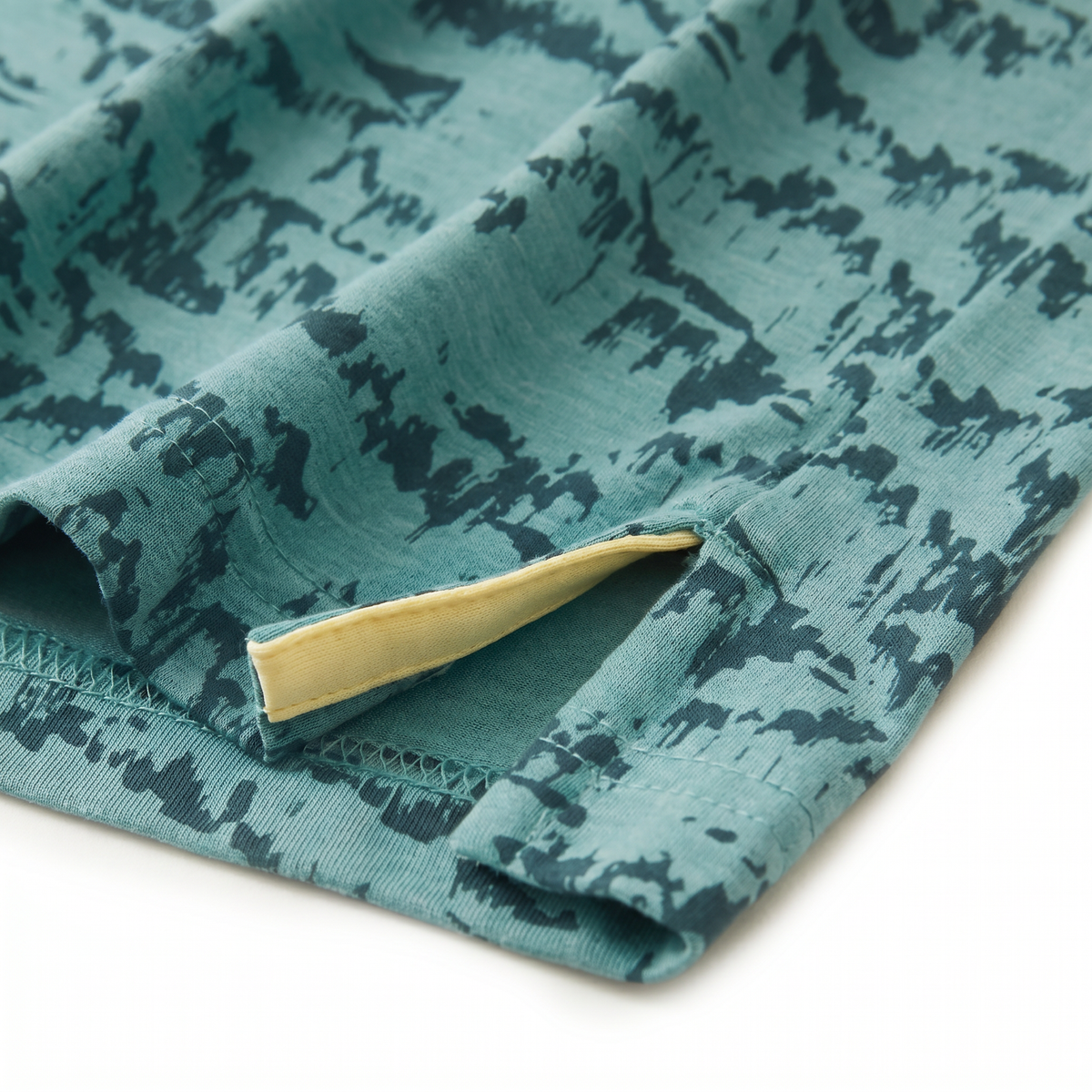 Polo para hombre con estampado jaspeado | Absorbe la humedad | UPF 50 | Elástico en 4 direcciones