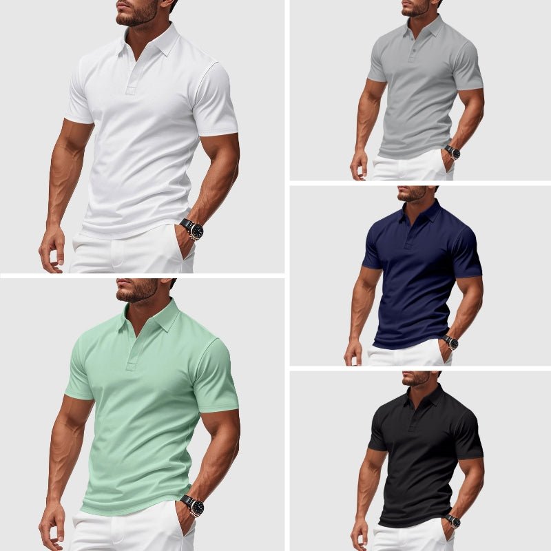 Polo técnico Azure Crest para hombre
