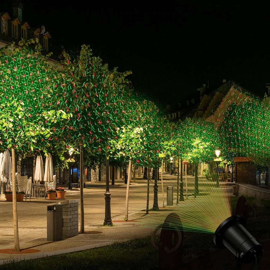 Proyector de luces láser para exterior