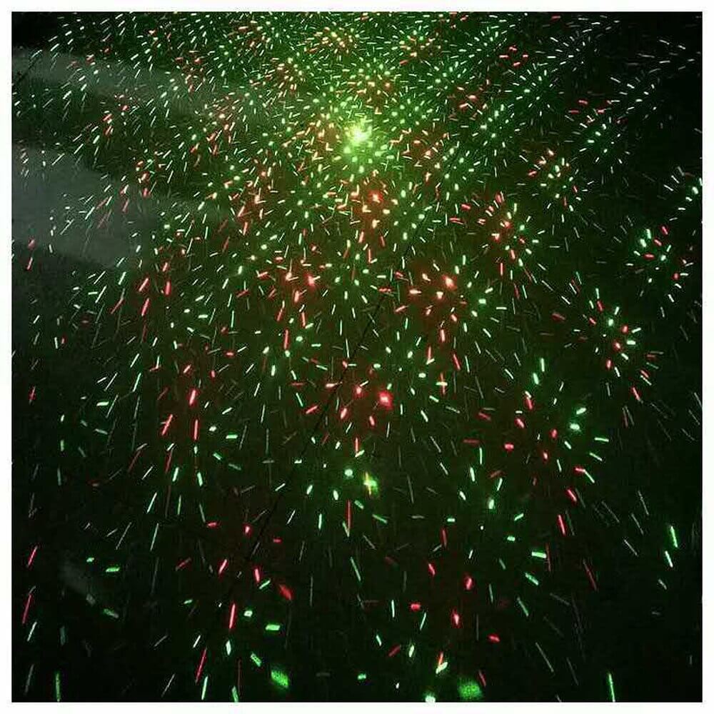 Proyector de luz láser lluvia de estrellas