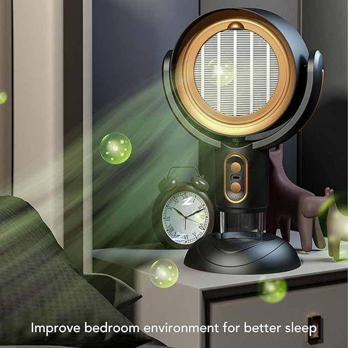 Purificador de aire: neutralizador compacto de humo y olores para un aire interior limpio