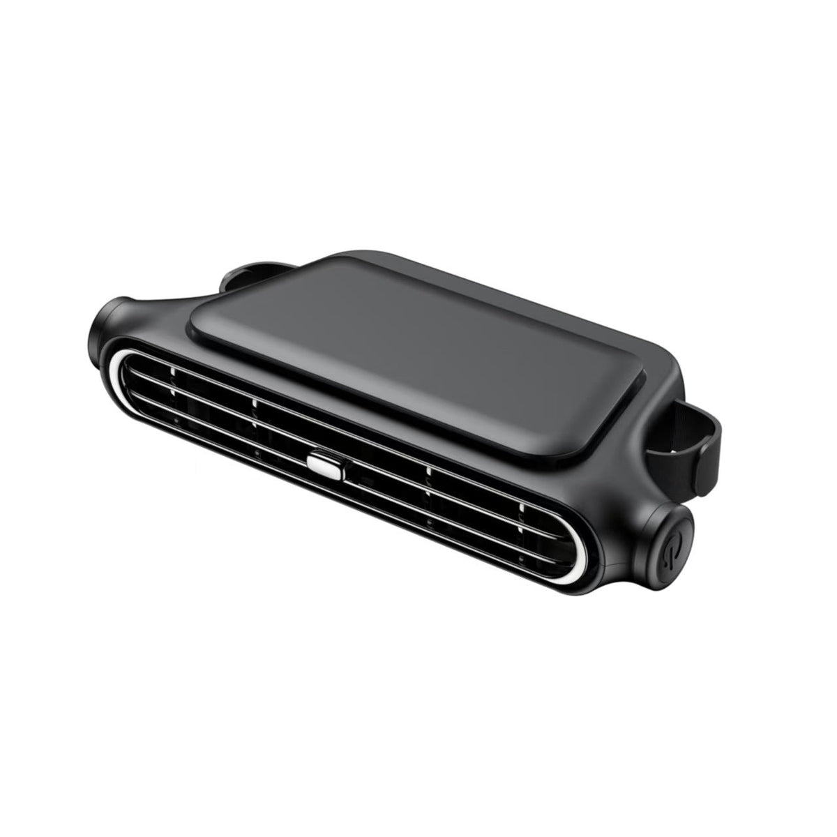 Purificador de aire y ventilador compacto para rejilla de ventilación de coche con lamas ajustables para hombre y mujer