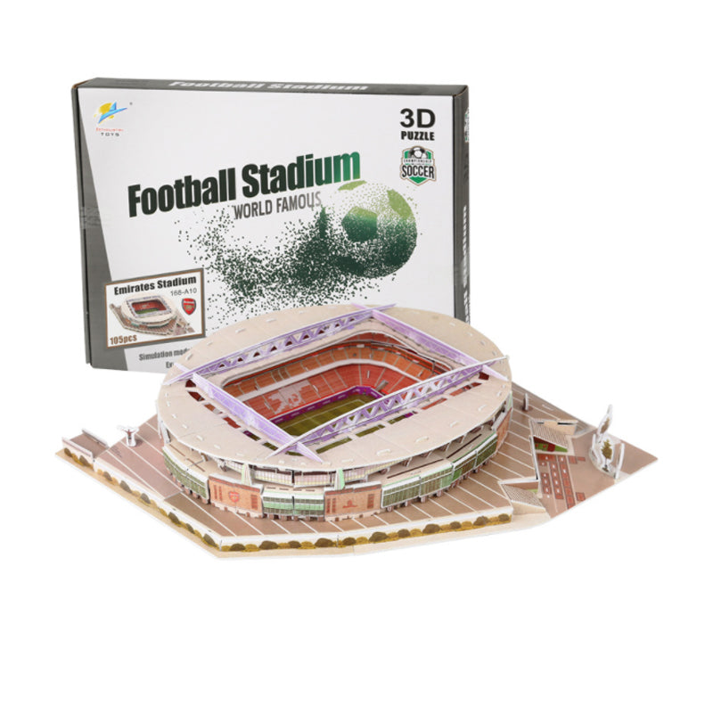Puzle 3D de estadio de fútbol