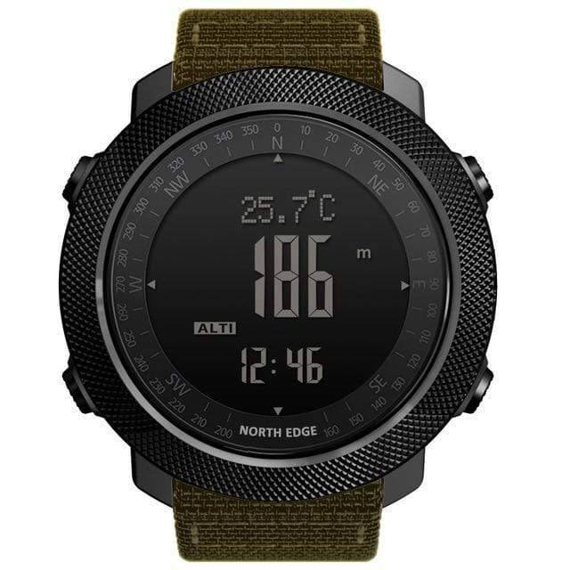 Reloj Digital de Exterior con Altímetro y Brújula