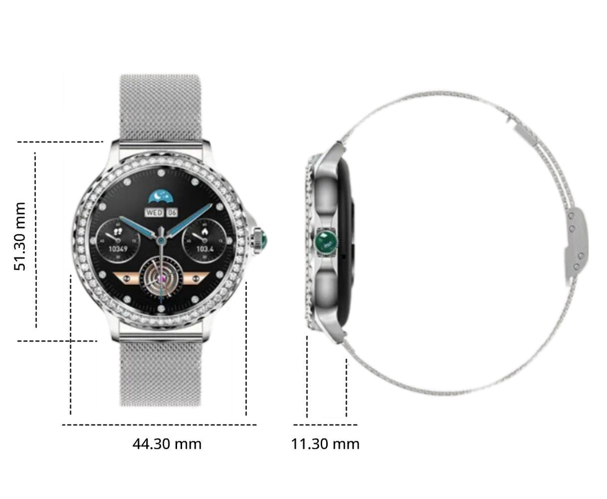 Reloj inteligente multifunción para mujer