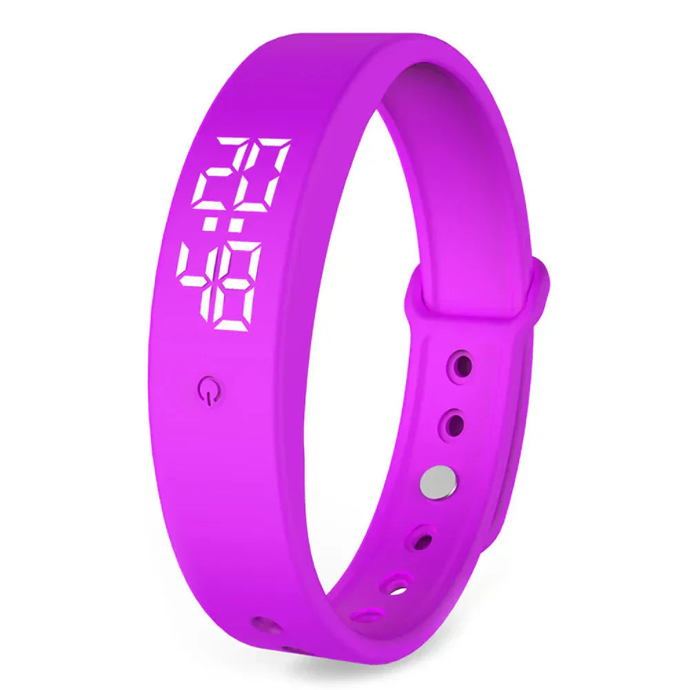 Reloj inteligente para hombre y mujer con alarma por vibración