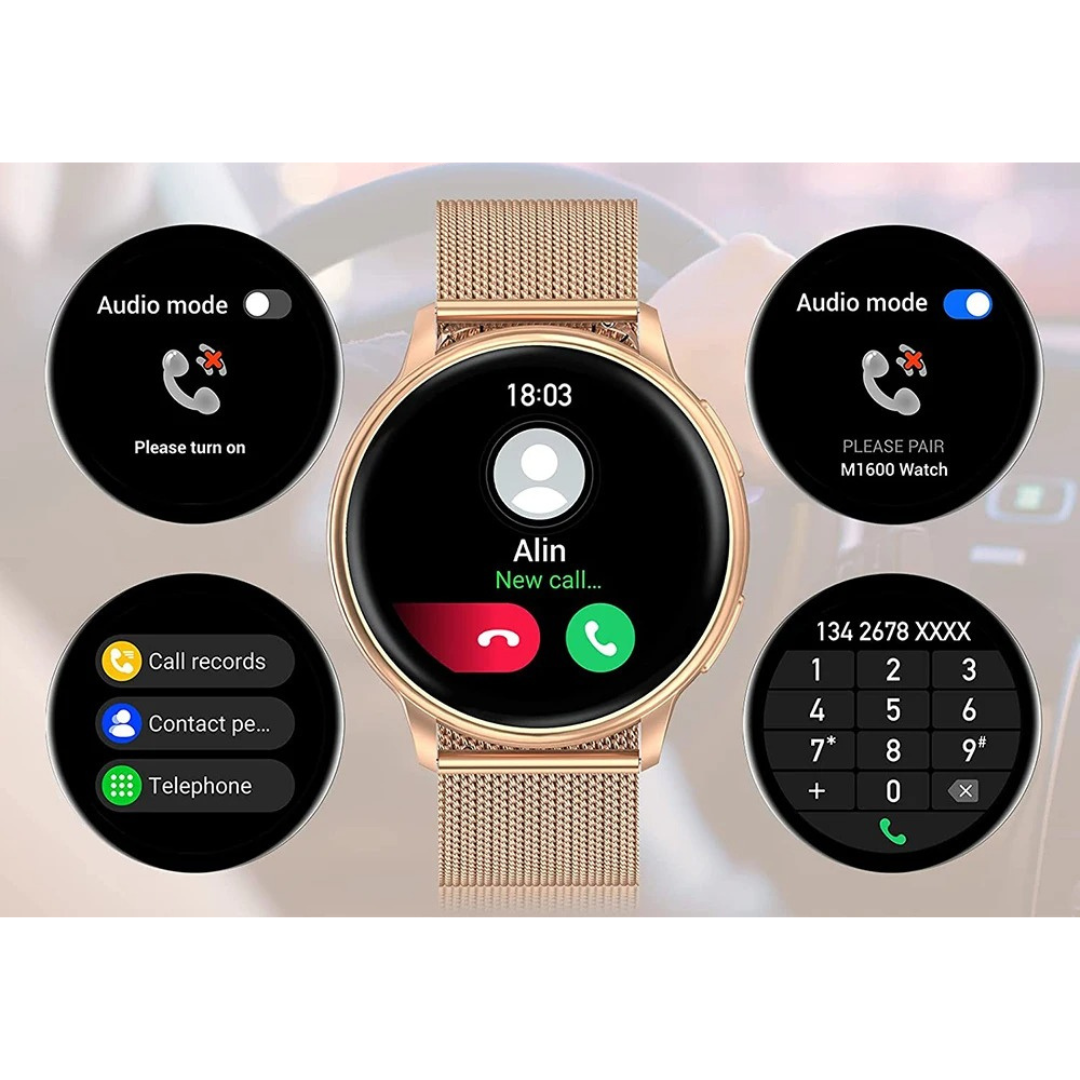Reloj inteligente para mujer con rastreador de actividad física