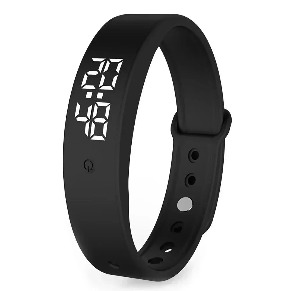 Reloj inteligente resistente al agua con alarma vibratoria