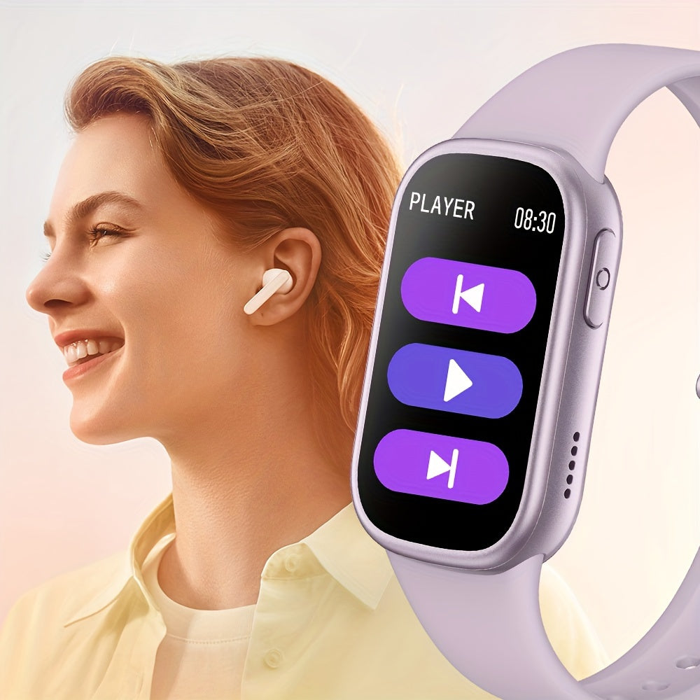 Reloj inteligente resistente al agua con batería de larga duración y monitor de actividad física para un estilo de vida activo