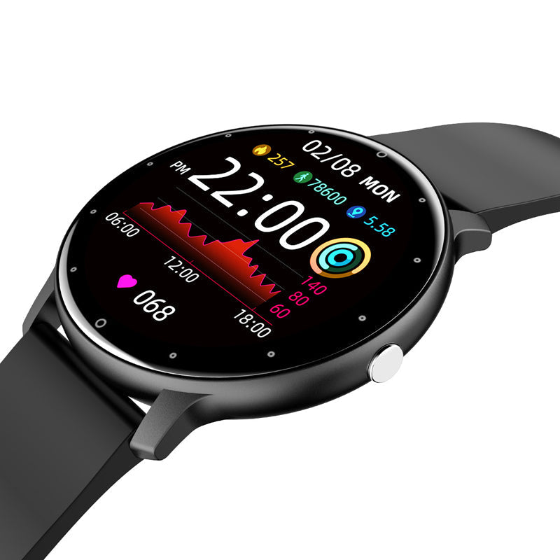 Reloj inteligente versátil para hombre y mujer: resistente al agua y funcional