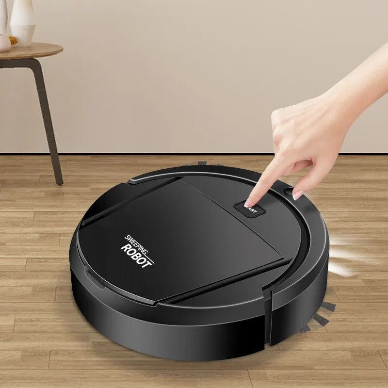 Robot aspirador inteligente con limpieza ultrasilenciosa y filtración HEPA