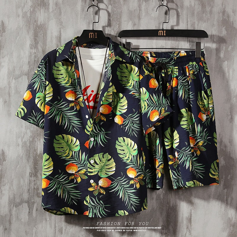Ropa de playa – Conjunto veraniego y alegre para hombre