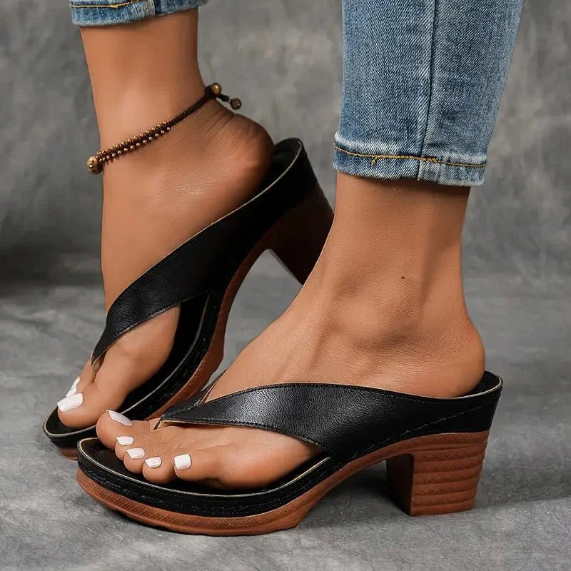 Sandalias de tacón para mujer
