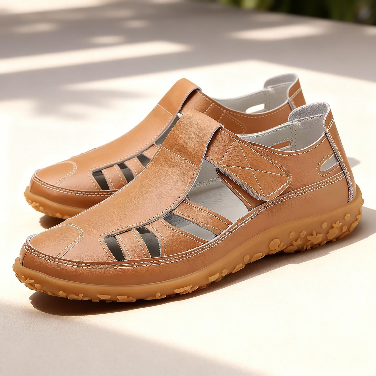 Sandalias ortopédicas estilo retro | Antideslizantes