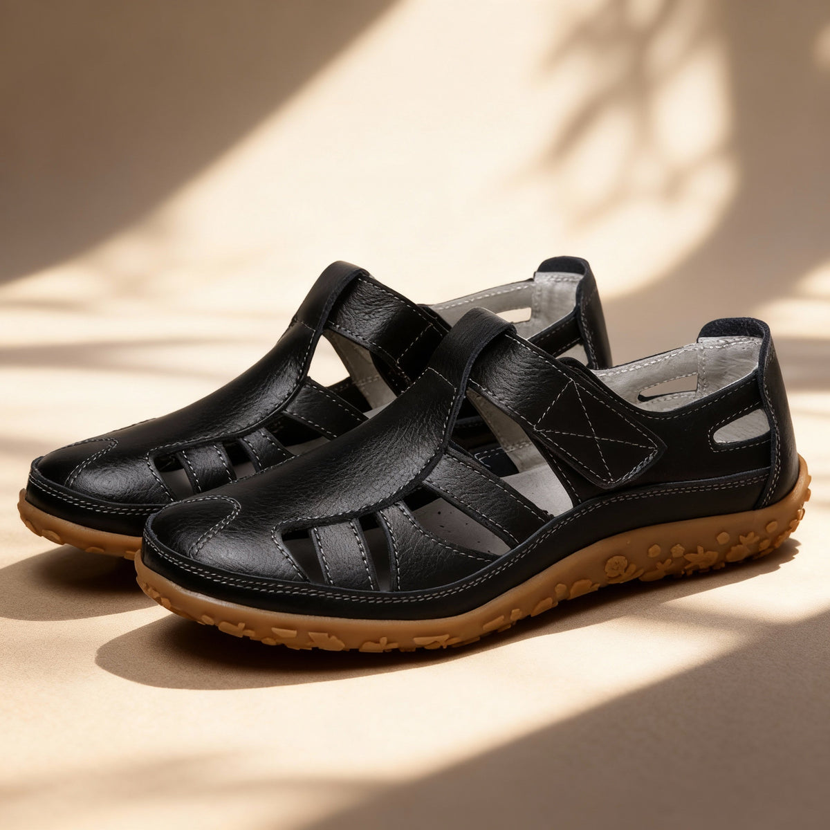Sandalias ortopédicas estilo retro | Antideslizantes