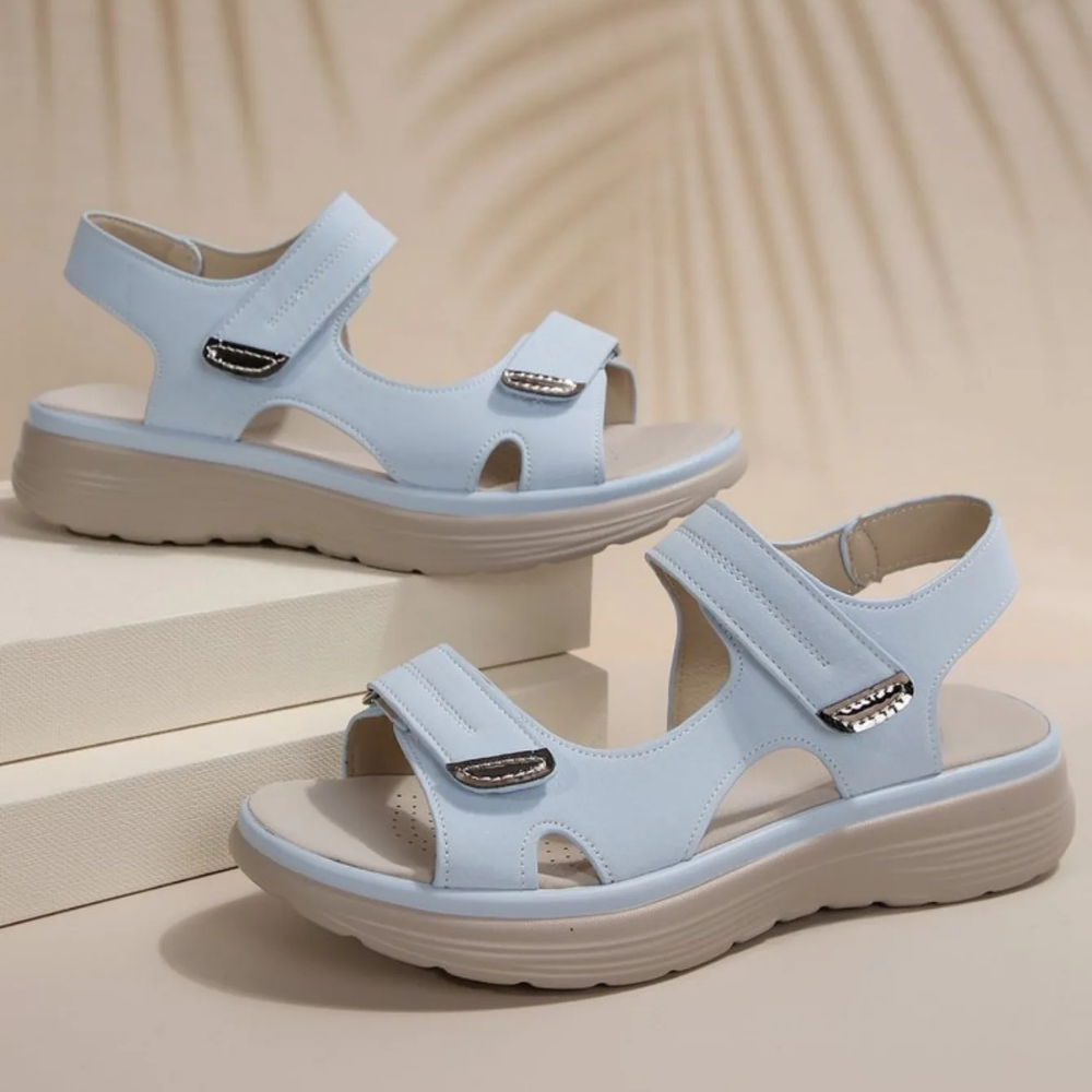 Sandalias ortopédicas para mujer: tiras ajustables, soporte anatómico y diseño elegante