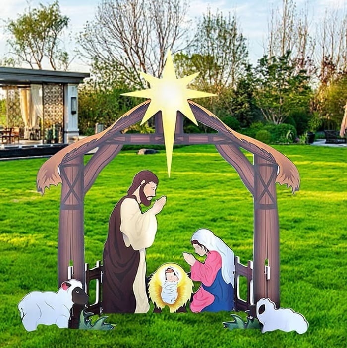 Set de belén navideño