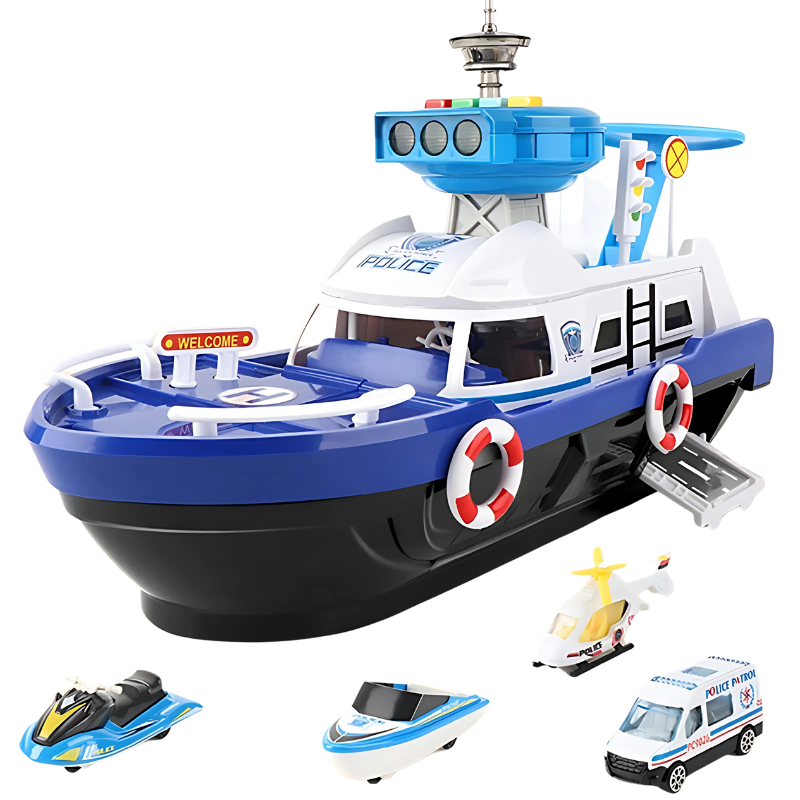 Set de juego infantil de rescate y acción