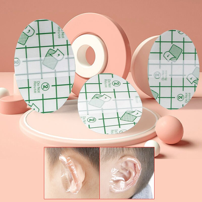 Set de protectores auditivos desechables e impermeables para natación