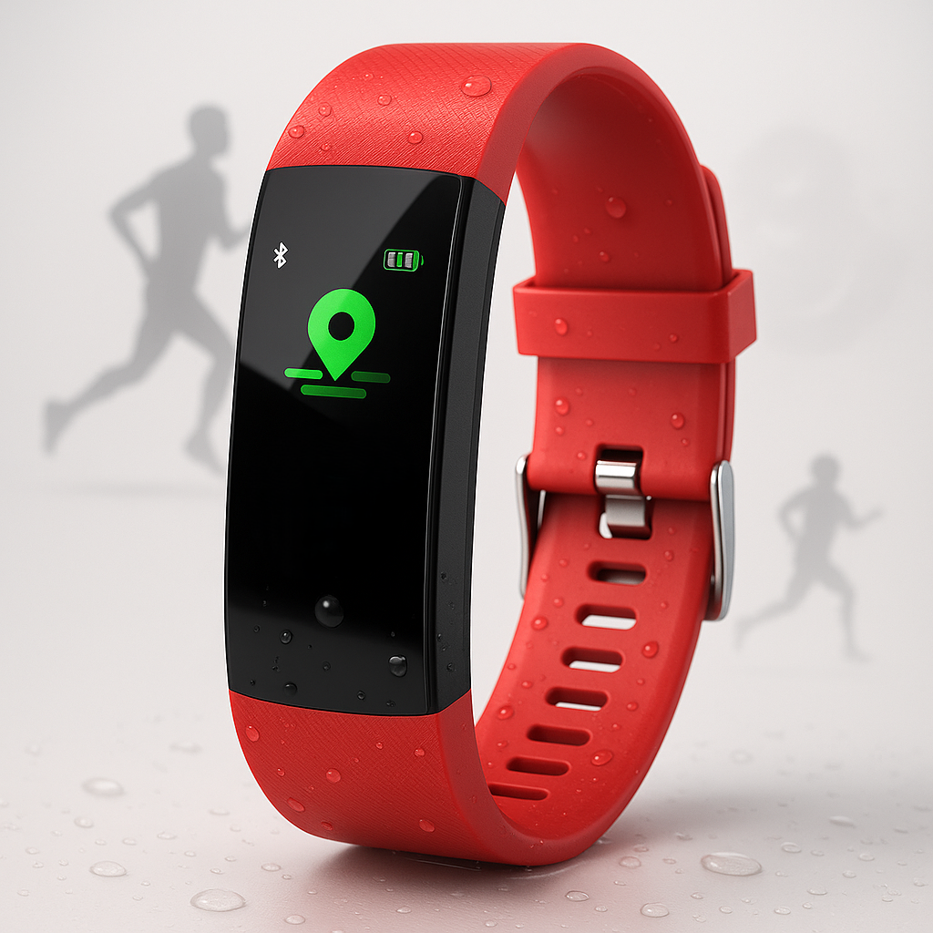Smartwatch Impermeable con Monitor de Ritmo Cardíaco y Bluetooth – Ideal para Estilo de Vida Activo y Seguimiento de la Forma Física