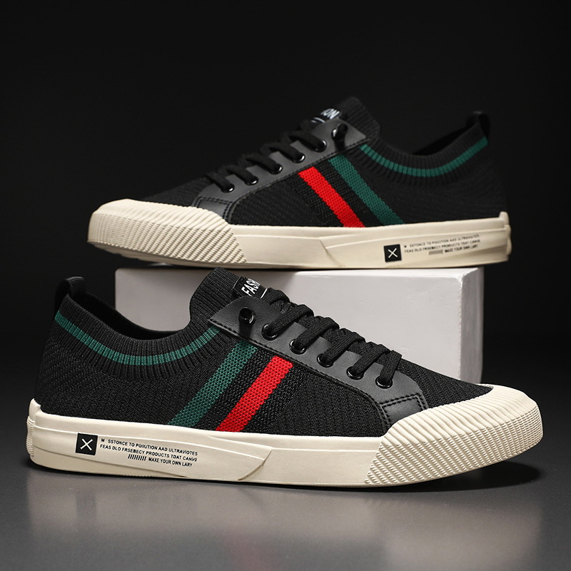 Sneakers casuales para hombre con cordones
