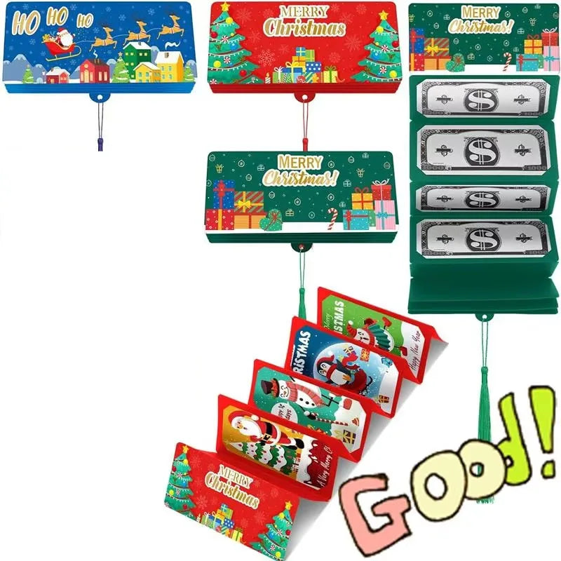 Sobre navideño para regalar dinero