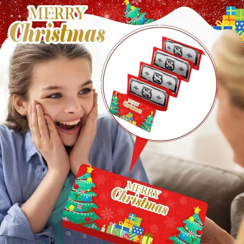 Sobre navideño para regalar dinero