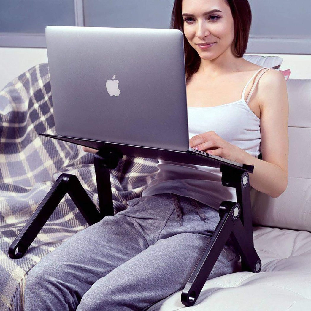 Soporte ergonómico y ajustable para ordenador portátil
