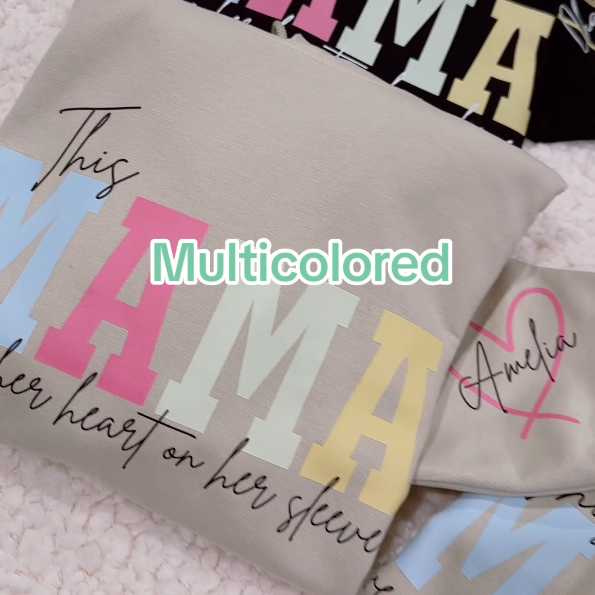 Sudadera con capucha Mamá – Lleva a los tuyos siempre contigo