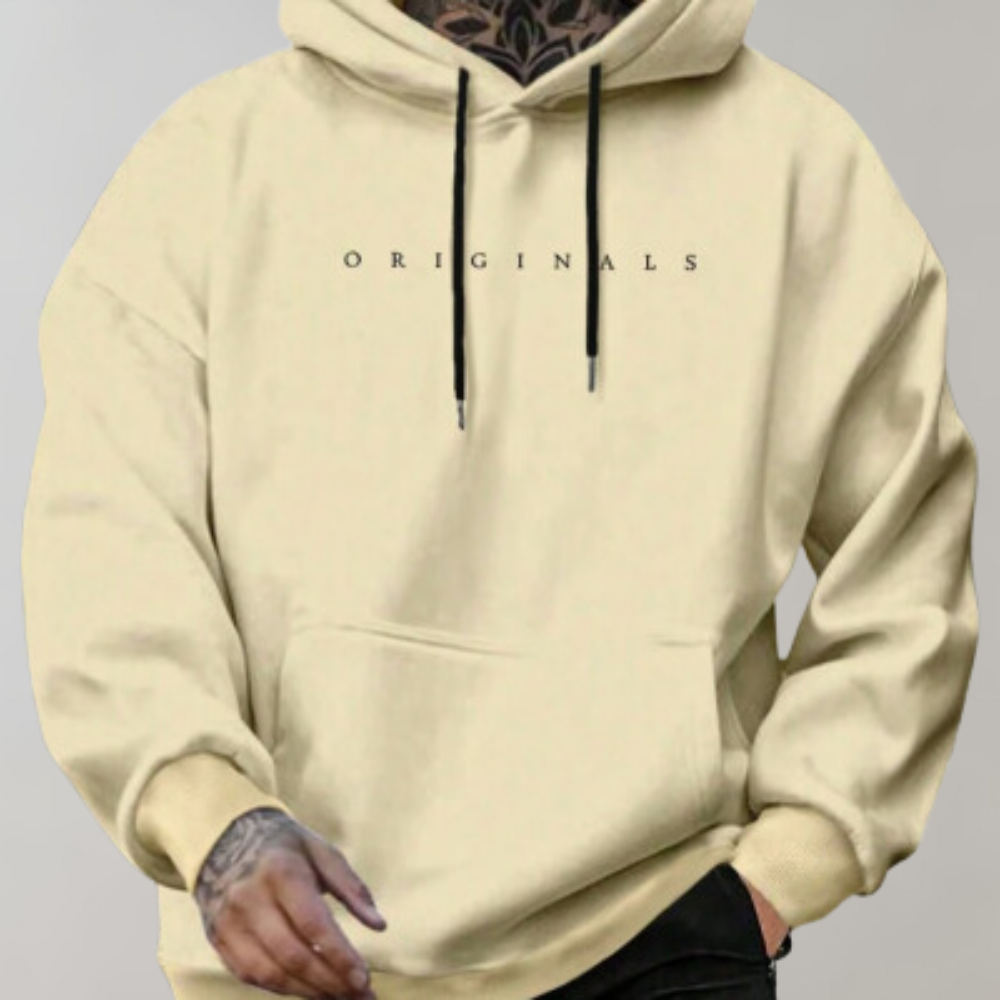 Sudadera con capucha para hombre - Sudadera de primavera cómoda y elegante