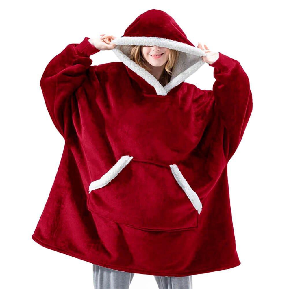 Sudadera manta de invierno cálida de lujo