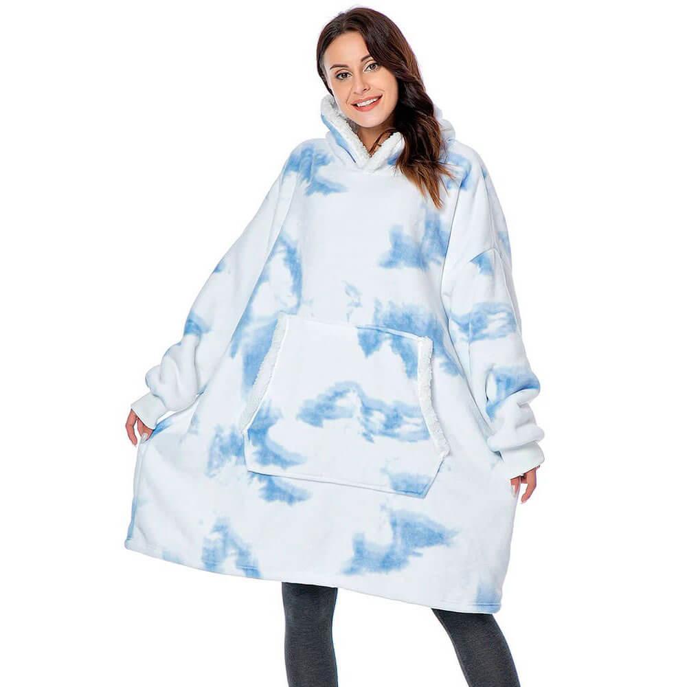 Sudadera manta de invierno cálida de lujo