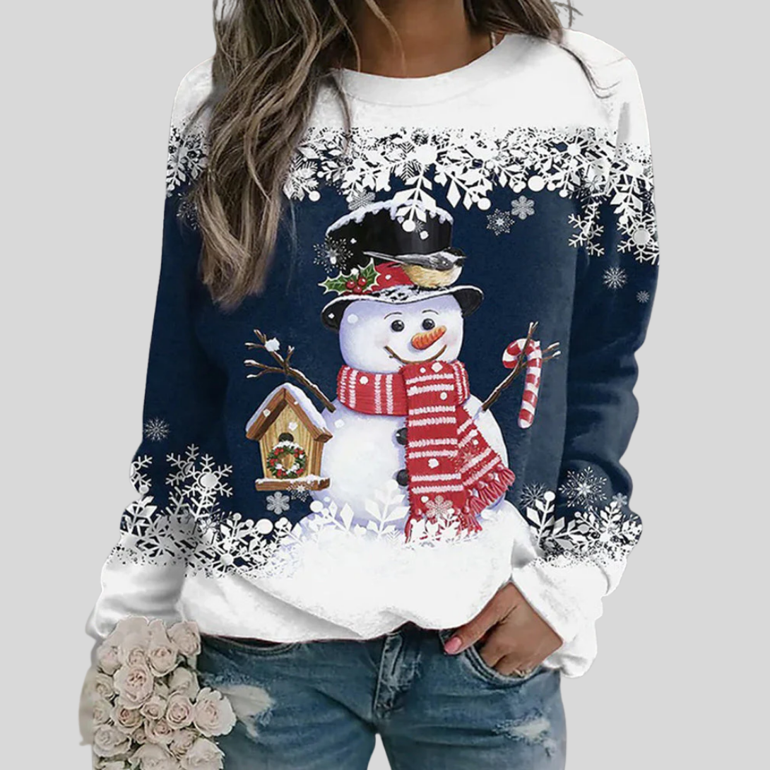 Sudadera navideña para mujer