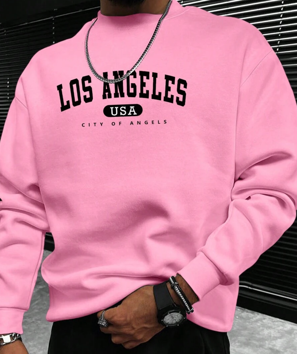 Sudadera para Hombre de Diseño Moderno, Ajuste Cómodo y Disponible en Varios Colores