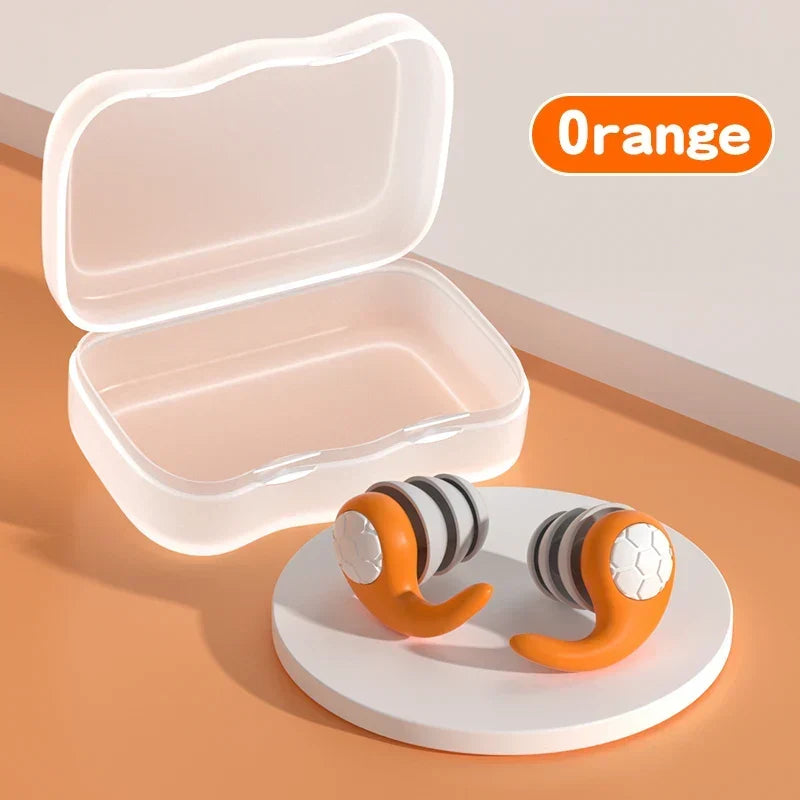 Tapones de silicona para los oídos infantiles para natación y reducción de ruido