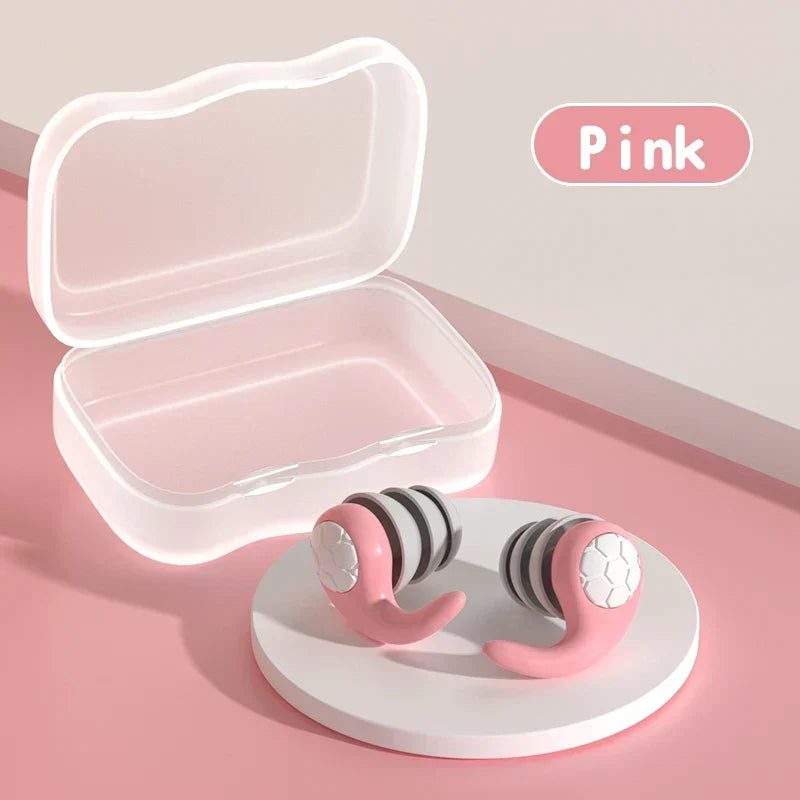Tapones de silicona para los oídos infantiles para natación y reducción de ruido
