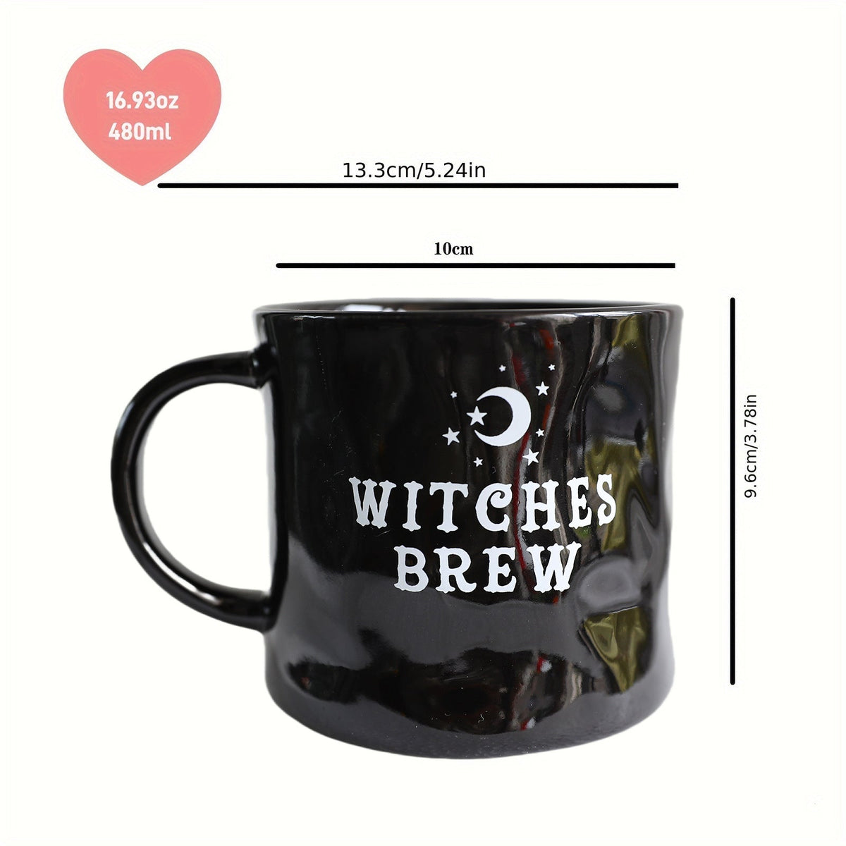 Taza caldero de cerámica, 301–400 ml