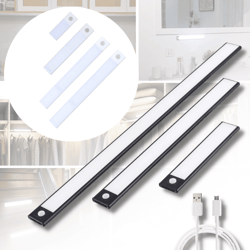 Tiras LED recargables con sensor