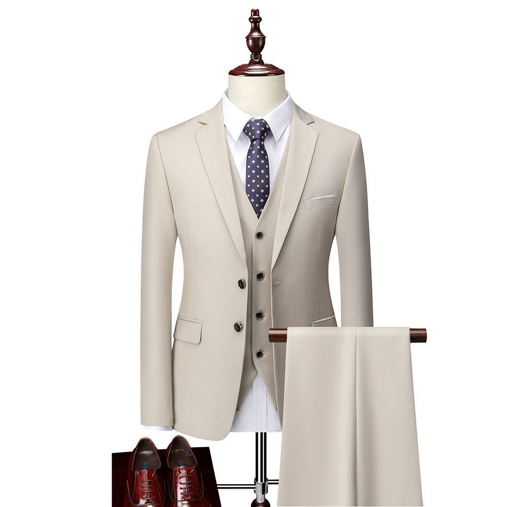Traje de 3 piezas para hombre con chaleco y pantalones