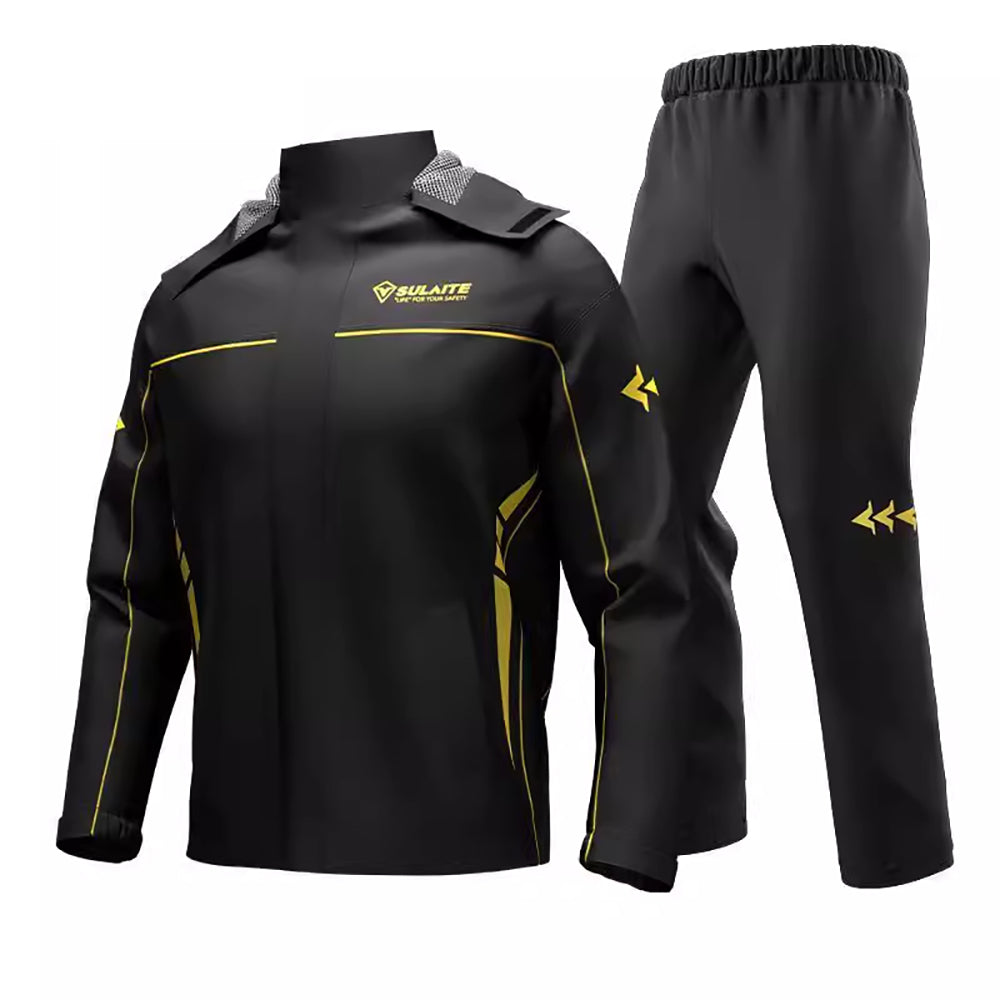 Traje de lluvia impermeable para exteriores - Ligero y cómodo