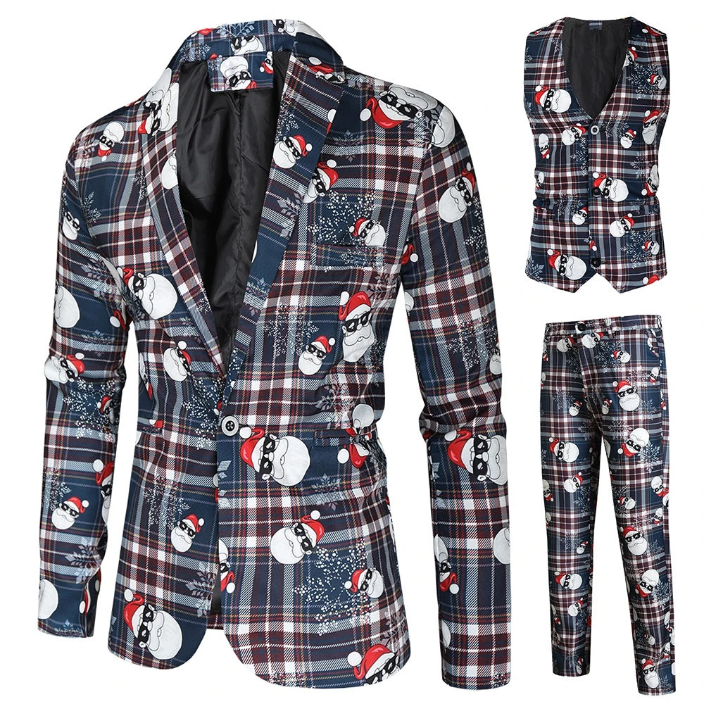 Traje Frosty de 3 piezas para las fiestas