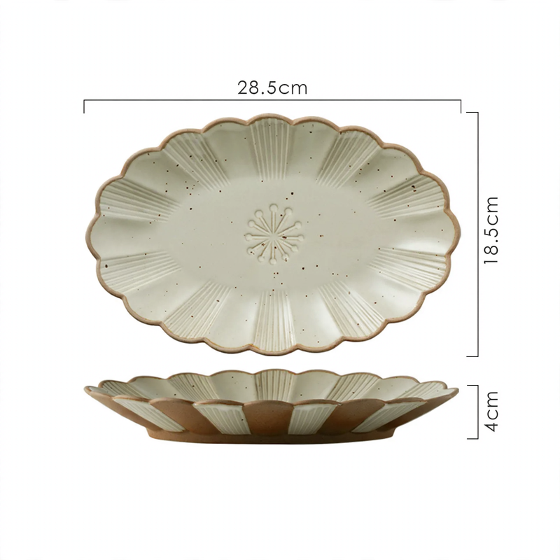 Vajilla de porcelana con borde dorado de diseño elegante